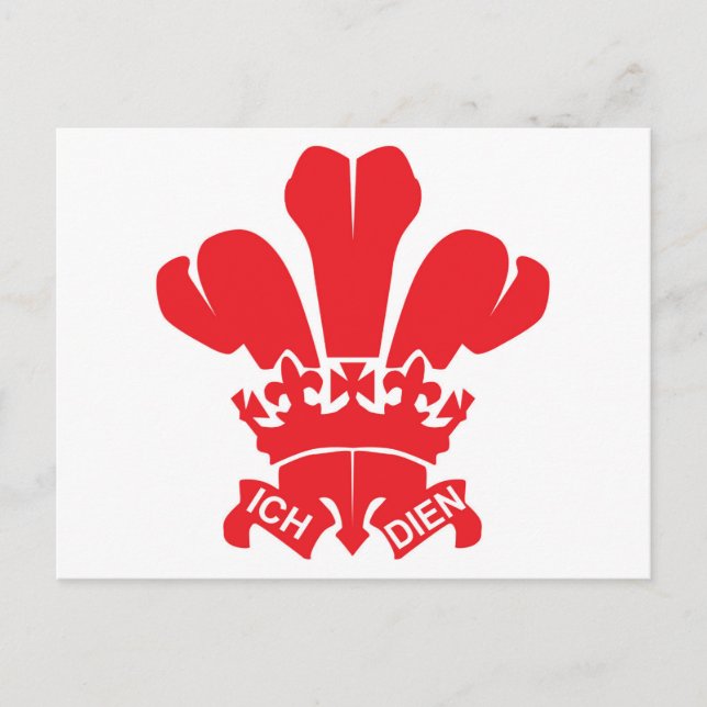 Carte Postale Fleur rouge de Lis (Devant)