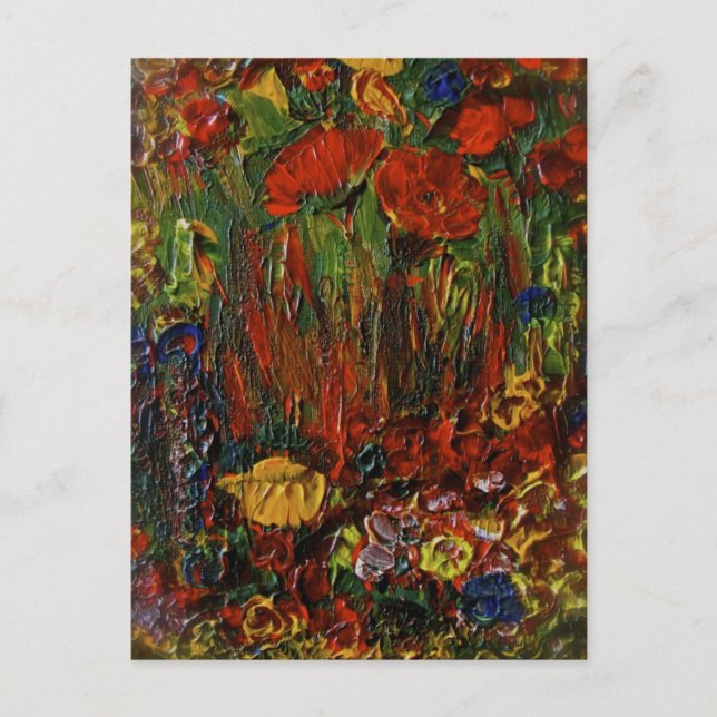 Carte postale Fleur sauvage (Devant)