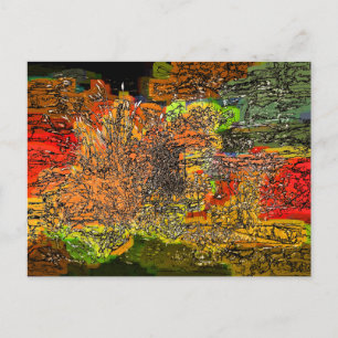 CARTE POSTALE FLEUR SAUVAGE