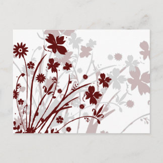 Carte postale fleur sauvage (Bourgogne)