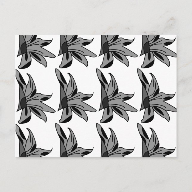 Carte Postale Fleur sauvage Fleur Floral (Devant)