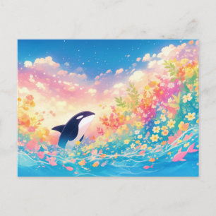 Carte Postale Fleur Sauvage Orque Capricieuse