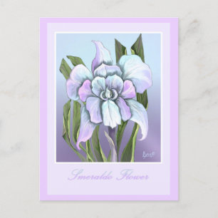 Carte postale Fleur Smeraldo