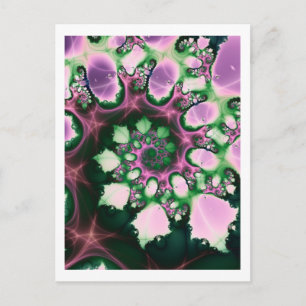 Carte Postale Fleur spirale