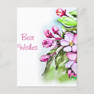 Carte Postale Fleurit d'Apple