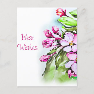 Carte Postale Fleurit d'Apple