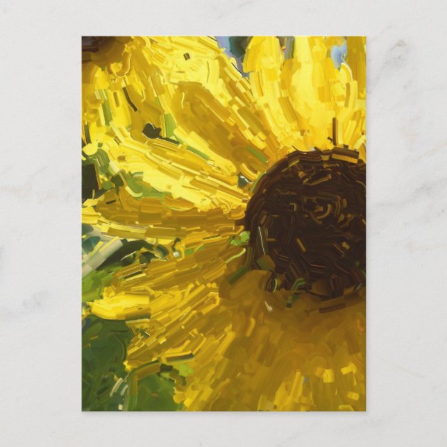Carte Postale fleurs (Devant)