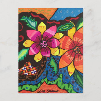 Carte Postale Fleurs