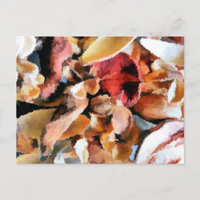 CARTE POSTALE FLEURS (Devant)