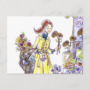 Carte Postale Fleurs