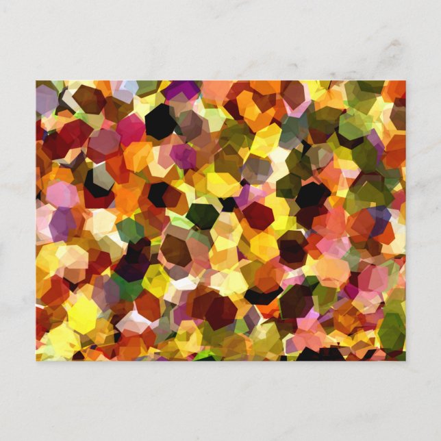 CARTE POSTALE FLEURS (Devant)