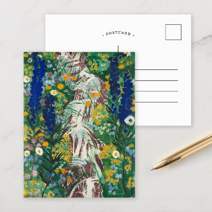 Carte Postale Fleurs au bord du ruisseau   August Babberger