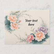 Fleurs chinoises, personnalisation