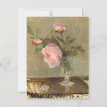 Fleurs dans un vase Art romantique