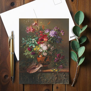 Carte Postale Fleurs dans un vase grec par Georgius van Os