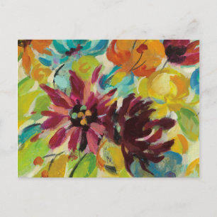 Carte Postale Fleurs de joie d'automne