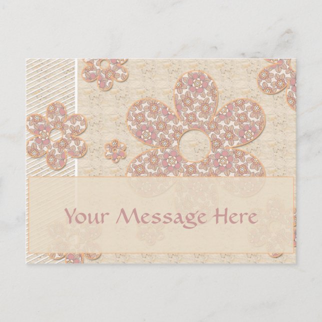 Carte Postale Fleurs Inc (Devant)