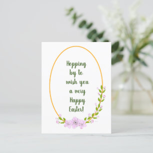 Carte Postale Fleurs miniatures de pommier Pâques