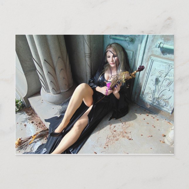 Carte postale Fleurs Mortes Vamplifiées (Devant)