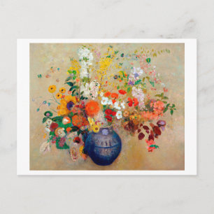 Carte Postale Fleurs, Redon