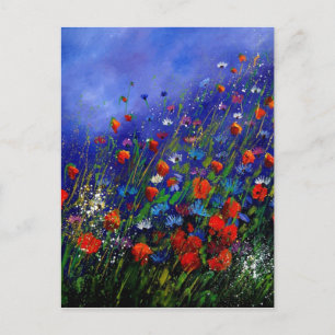 Carte Postale fleurs sauvages 787