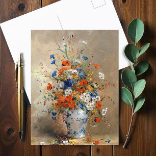 Carte Postale Fleurs sauvages dans un vase