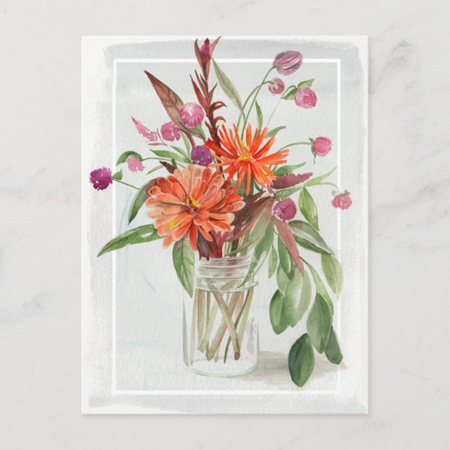Carte Postale Fleurs sauvages d'été (Devant)