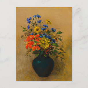 Carte Postale Fleurs sauvages vintages