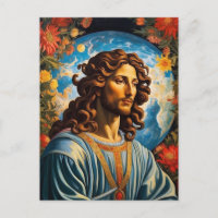 *~* Fleurs Univers cosmique AP50 Jésus