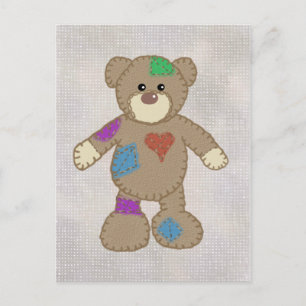 Carte Postale Flickenteddy