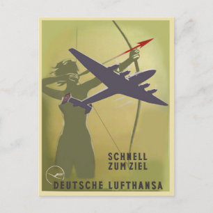 Carte Postale Fliegerei 1939