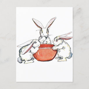 Carte Postale Flopsy, mopsy et queue de coton