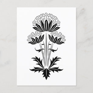 Carte Postale Floral