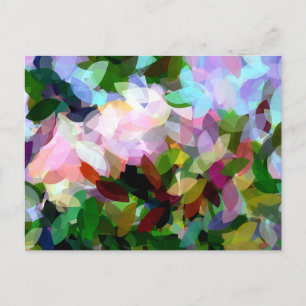 CARTE POSTALE FLORAL