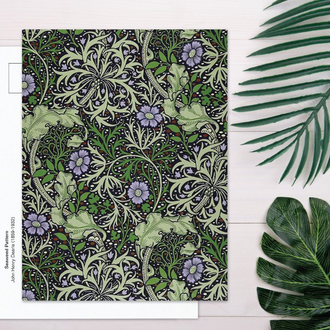 Carte Postale Floral d'algues William Morris (Créateur téléchargé)