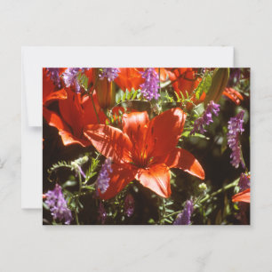 Carte postale florale