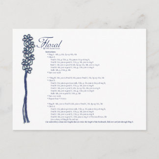 Carte postale florale