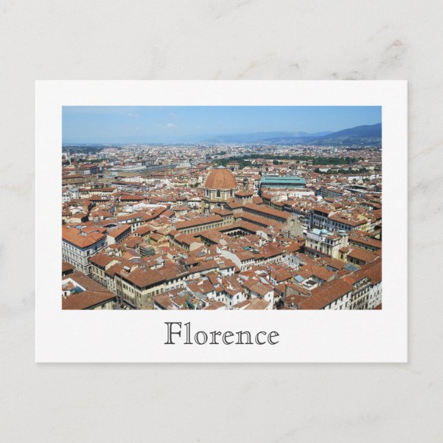 Carte postale Florence (Devant)
