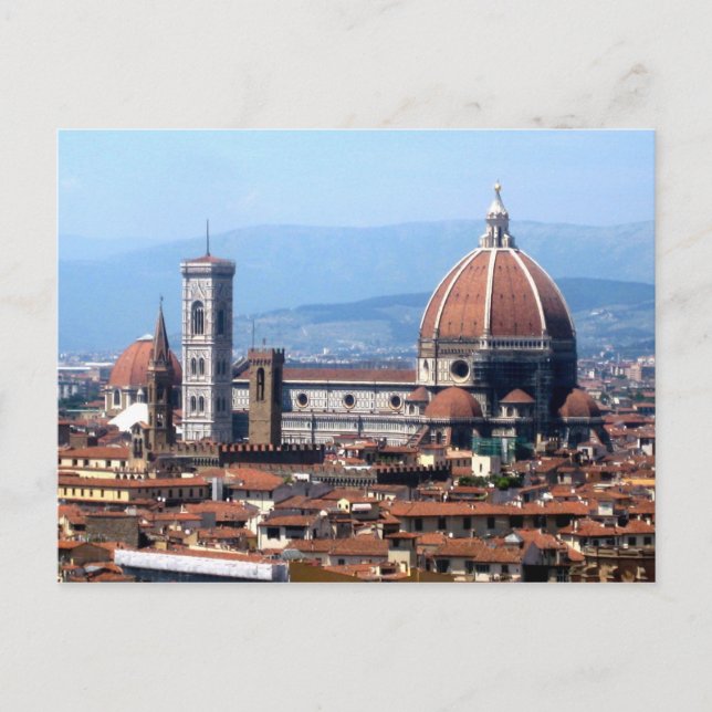 Carte postale Florence Duomo (Devant)