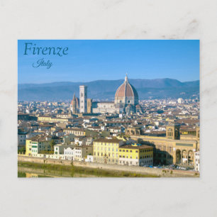 Carte Postale Florence, Florence, Italie