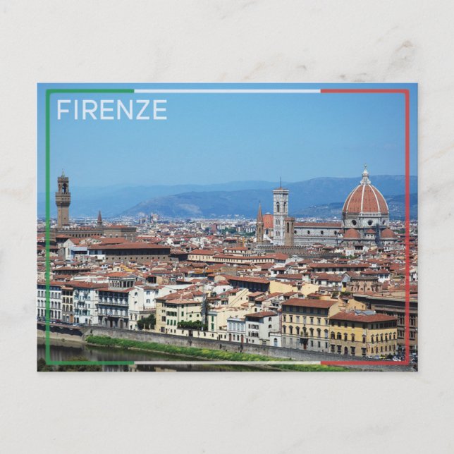 Carte Postale Florence - Italie (Devant)