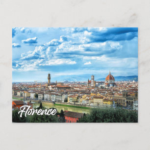 Carte Postale Florence, Italie