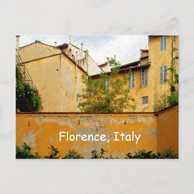 Carte Postale Florence Italie (Devant)