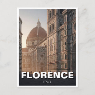 Carte Postale Florence Italie Duomo Travel
