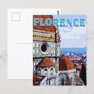 Carte Postale Florence : Un voyage à travers l'art, l'histoire e