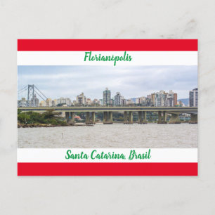 Carte Postale Florianópolis, Père Noël Catarina, Brésil