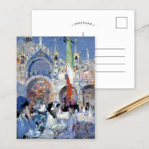 Carte Postale Florian's Café, Venise   Francis Cadell