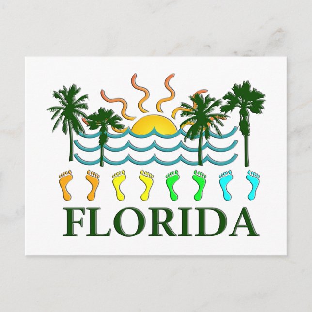 CARTE POSTALE FLORIDA (Devant)