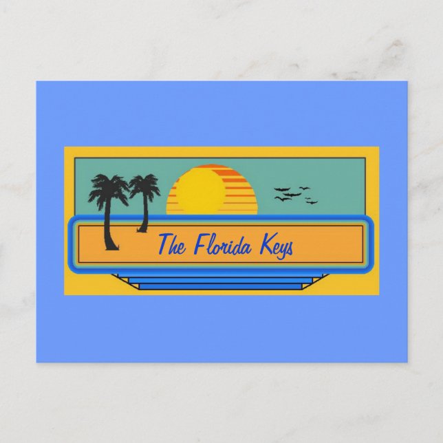 Carte Postale Florida Keys (Devant)