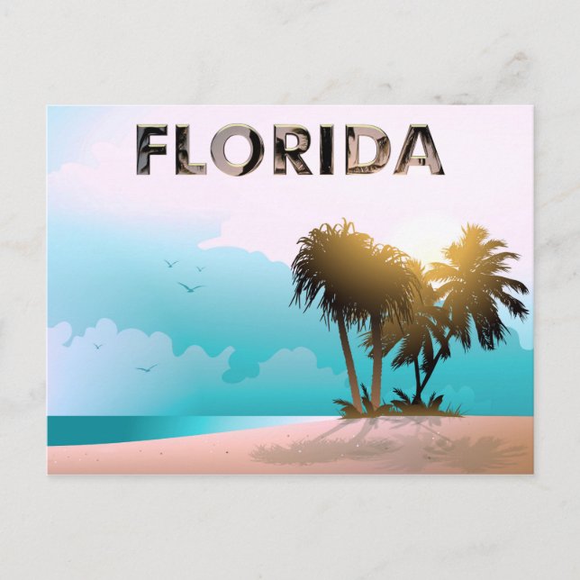 Carte Postale Floride (Devant)